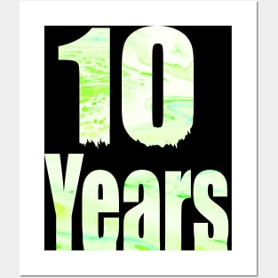 10 Years Posters and Art